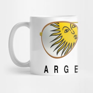 Argentina sunglasses Mug